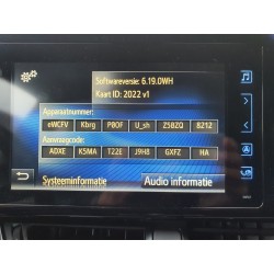 Actualización de la navegación USB Toyota Touch 2 2024