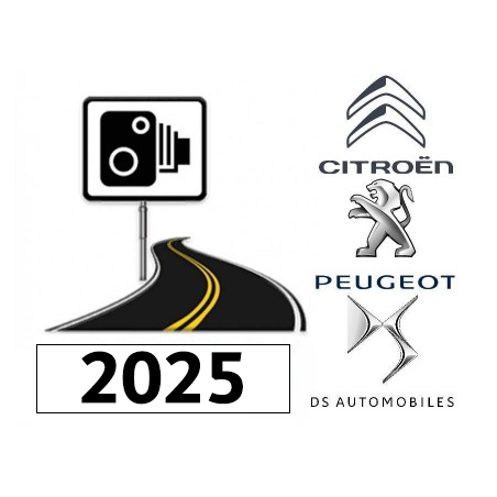 PEUGEOT CITROEN RT4/RT5/RT6/SMEG/SMEG+/SMEG6 - SPEEDCAMERA EUROPE 2025