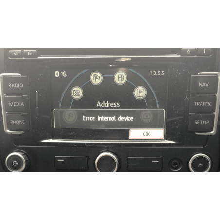 RNS 315 Internal Device Error