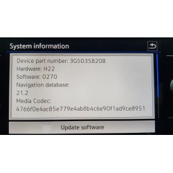 Volkswagen Discover Media/Pro mib3 Navigatie Update