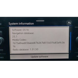 Volkswagen Discover Media/Pro mib3 Navigatie Update