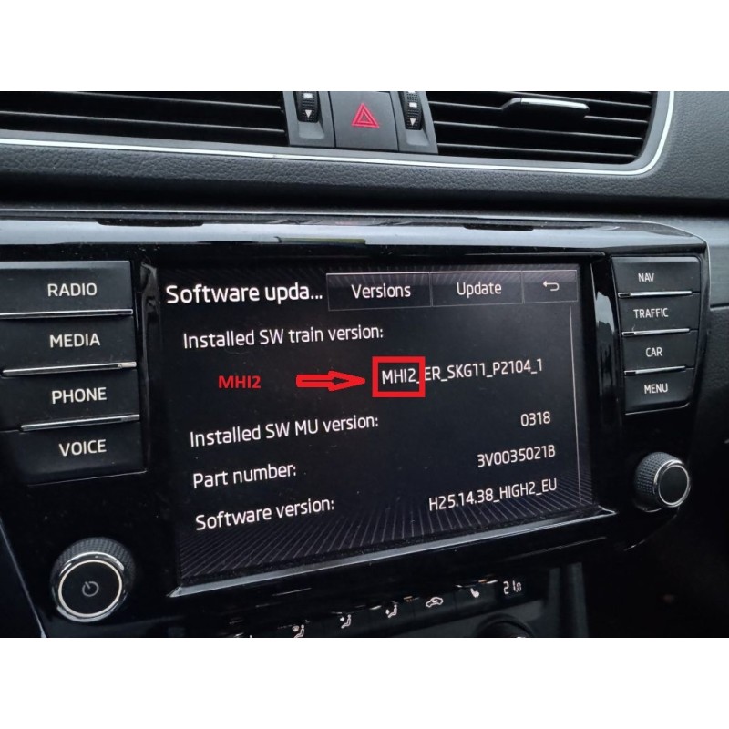Volkswagen Discover Pro Gen 2 Navigationsupdate Europa 2026