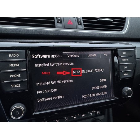 Mise à jour du système de navigation Volkswagen Discover Pro Gen 2 Europe 2026